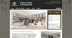 Desktop Screenshot of garagestoragecambridge.com